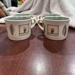 Mugs - Naturewood by Pfaltzgraff Set Of 4 USA